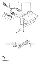 FEU ARRIERE pour Yamaha XJR 1997