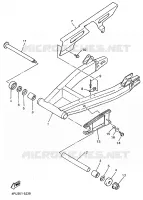 BRAS ARRIERE pour Yamaha XJR 1997