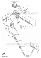 MAITRE CYLINDRE AVANT 2 pour Yamaha XJR 1997