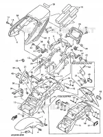 GARDE BOUE pour Yamaha XJR 1998