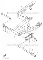 BRAS ARRIERE pour Yamaha XJR 1998