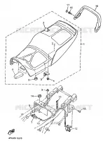 SELLE pour Yamaha XJR 1998