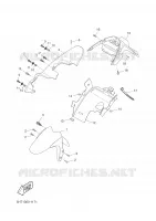 GARDE BOUE pour Yamaha MAXSTER 2001