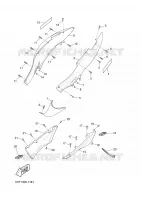 COUVERCLE LATERAL pour Yamaha MAXSTER 2001