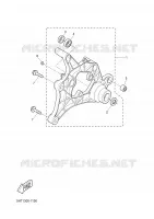 BRAS ARRIERE pour Yamaha MAXSTER 2001
