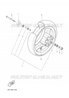ROUE AVANT pour Yamaha MAXSTER 2001