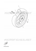 ROUE ARRIERE pour Yamaha MAXSTER 2001