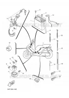 PARTIE ELECTRIQUE 2 pour Yamaha MAXSTER 2001