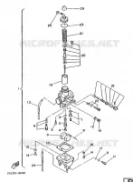 CARBURATEUR pour Yamaha XT 1988