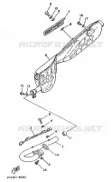 ECHAPPEMENT pour Yamaha XT 1988