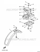 GARDE BOUE pour Yamaha XT 1988