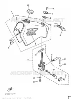 RESERVOIR A ESSENCE pour Yamaha XT 1988