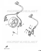 ALLUMAGE pour Yamaha XT 1988