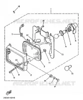 PHARE  pour Yamaha XT 1988