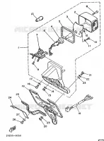 FEU ARRIERE pour Yamaha XT 1988