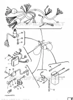 PARTIE ELECTRIQUE 1 pour Yamaha XT 1988