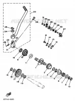 DEMARREUR pour Yamaha XTH 20KW 1987