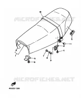SELLE pour Yamaha XT 1988