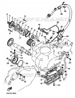 POMPE A HUILE pour Yamaha XT 1988