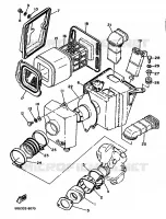 ADMISSION pour Yamaha XT 1988