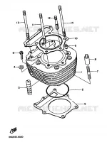CYLINDRE pour Yamaha XT 1988