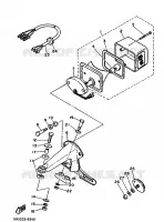 FEU ARRIERE pour Yamaha XT 1988