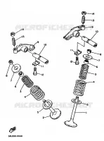 SOUPAPE pour Yamaha XT 1989