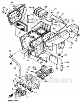 ADMISSION pour Yamaha XTE 1991