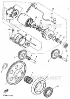 EMBRAYAGE DE DEMARREUR pour Yamaha XTE 1991
