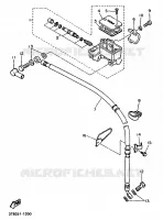 MAITRE CYLINDRE AVANT pour Yamaha XTE 1991