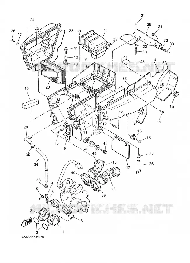 ADMISSION Yamaha MOTO 500 2000 XTE  XT500E