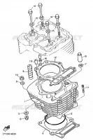CYLINDRE pour Yamaha XTE 1992