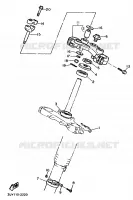 DIRECTION pour Yamaha XTE 1992