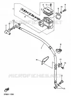 MAITRE CYLINDRE AVANT pour Yamaha XTE 1992