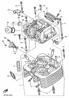 CULASSE pour Yamaha XTE 1998