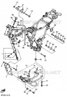 CADRE pour Yamaha XTE 1998