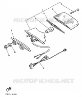 FEU ARRIERE pour Yamaha XTE 1998