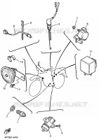 PARTIE ELECTRIQUE 2 pour Yamaha XTE 1998
