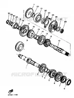 TRANSMISSION pour Yamaha XTE 1998