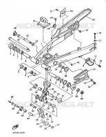 BRAS ARRIERE pour Yamaha XTE 1998