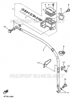 MAITRE CYLINDRE AVANT pour Yamaha XTE 1998