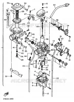 CARBURATEUR pour Yamaha XTE 1998