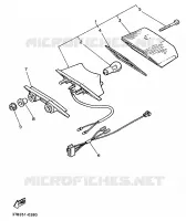 FEU ARRIERE pour Yamaha XTE 1999