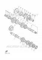 TRANSMISSION pour Yamaha XTE 2002