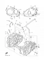CARTER MOTEUR pour Yamaha XTE 2002