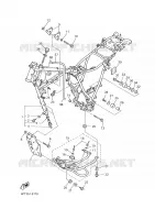 CADRE pour Yamaha XTE 2002