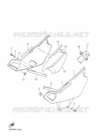 COUVERCLE LATERAL pour Yamaha XTE 2002