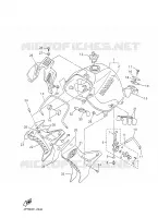 RESERVOIR A ESSENCE pour Yamaha XTE 2002