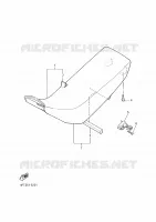 SELLE pour Yamaha XTE 2002
