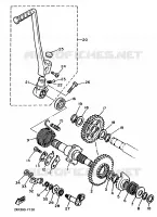 DEMARREUR pour Yamaha XTK 25KW 1994